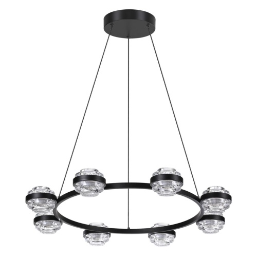5031/50L L-VISION ODL24 000 чёрный/металл/акрил Люстра LED 50W 4000K 4310лм KLOT 5031/50L L-VISION ODL24 000 чёрный/металл/акрил Люстра LED 50W 4000K 4310лм KLOT