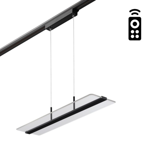 NOVOTECH 358996 PORT NT23 274 Однофазный трёхжильный трековый светильник диммир. со сменой цв.т-ры, пульт в комплект не входит IP20 LED 3000~6000К 30W 85-265V