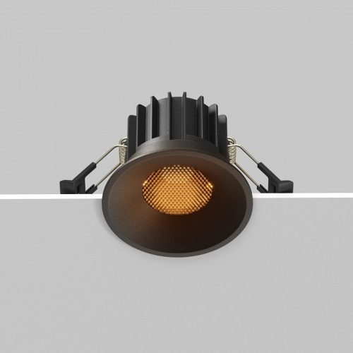 Встраиваемый светильник Maytoni Technical Round DL058-12W2.7K-B фото 6 Встраиваемый светильник Maytoni Technical Round DL058-12W2.7K-B фото 6