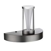 ODEON LIGHT 7143/5WL HIGHTECH ODL26 513 Настенный светильник темный никель/акрилл/металл IP20 LED 5W 402Лм 3000K 180° 220V DEFANCE