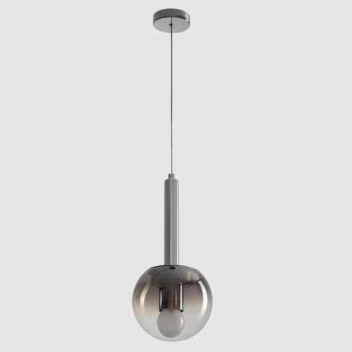 Светильник подвесной Crystal Lux ECLIPSE SP1 D130 CHROME фото 3