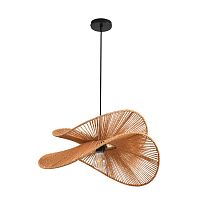 LUMION 8381/1 ECO LN26 320 черный/бежевый, металл/джутовый шнур Подвес E27 40W 220V ROPE