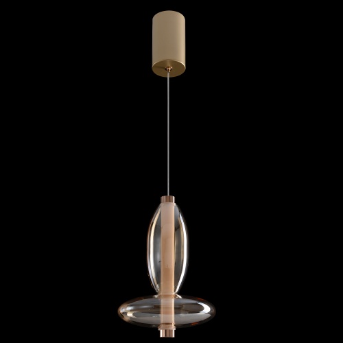Светильник подвесной Crystal Lux QUASAR SP7W LED AMBER фото 7 Светильник подвесной Crystal Lux QUASAR SP7W LED AMBER фото 7