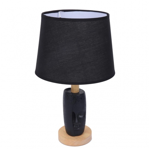 LUMION 8209/1T MODERNI LN26 490 черный, керамика/текстиль Настольная лампа Е27 1*60W 220V VISIONA