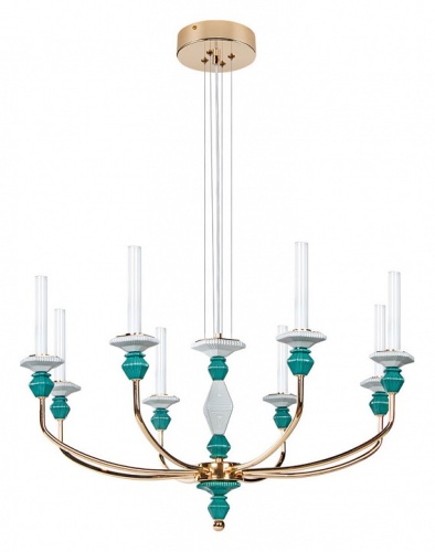 Подвесная люстра Divinare CAPELLO 4947/01 SP-8 фото 2 Подвесная люстра Divinare CAPELLO 4947/01 SP-8 фото 2