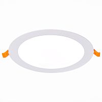 ST209.538.15 Св-к встр. Белый LED 1*15W 3000K 1 020Lm Ra80 110° IP20 D190xH8 90-265V