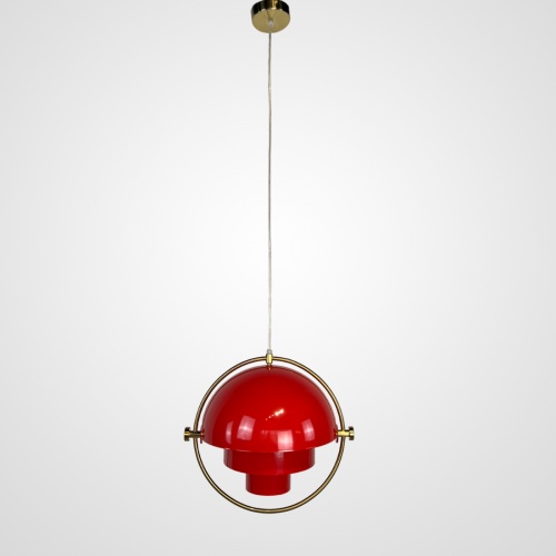 Подвесной светильник Louis Weisdorff Gubi Multi-lite Pendant Red Подвесной светильник Louis Weisdorff Gubi Multi-lite Pendant Red
