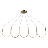 SL6202.213.01 Светильник подвесной ST-Luce Золотистый LED 1*68W 3000K