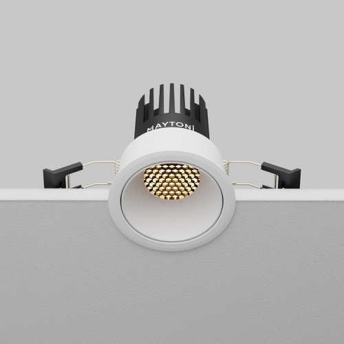 Встраиваемый светильник Maytoni Technical Dip DL115-10W-2.7K-W фото 7 Встраиваемый светильник Maytoni Technical Dip DL115-10W-2.7K-W фото 7