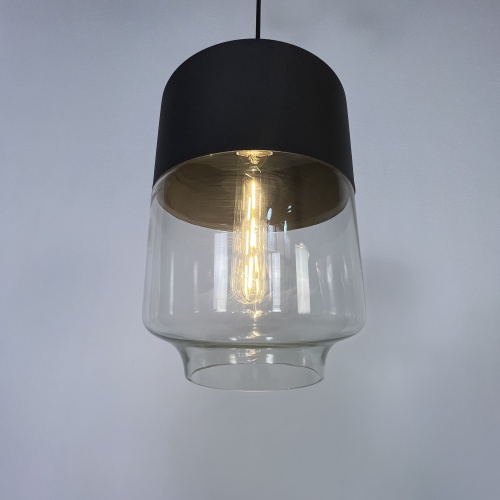 Подвесной светильник NORD A D18 Black/Transparent фото 9 Подвесной светильник NORD A D18 Black/Transparent фото 9