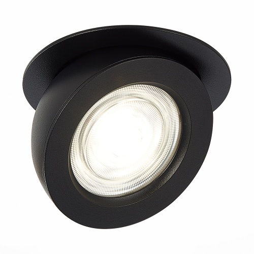 ST654.448.10 Св-к встр. Черный LED 1*10W 4000K 850Lm Ra>90 38° IP20 D109xH60 180-240V