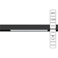 Магнитный трековый светильник Arte Lamp LINEA A4672PL-1BK