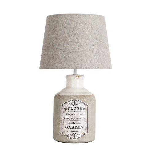 Декоративная настольная лампа Arte Lamp ISOLA A4272LT-1GY Декоративная настольная лампа Arte Lamp ISOLA A4272LT-1GY