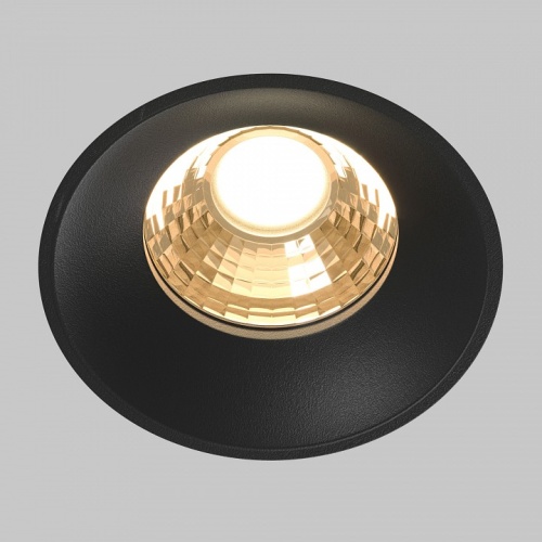 Встраиваемый светильник Maytoni Technical Round DL058-12W2.7K-TRS-B фото 2 Встраиваемый светильник Maytoni Technical Round DL058-12W2.7K-TRS-B фото 2
