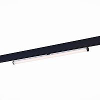 ST803.446.10 Магнитный трековый светильник Черный LED 1*10W 4000K 1 100Lm Ra>90 120° IP20 L604xW28xH80 48VV