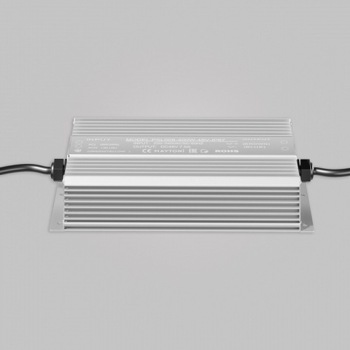 Блок питания с проводом Maytoni Technical Power Supply Magnetic PSL008-400W-48V-IP67 фото 3 Блок питания с проводом Maytoni Technical Power Supply Magnetic PSL008-400W-48V-IP67 фото 3