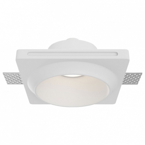 Встраиваемый светильник Maytoni Technical Gyps Modern DL124-GU10-01-TRS-W Встраиваемый светильник Maytoni Technical Gyps Modern DL124-GU10-01-TRS-W
