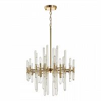 ODEON LIGHT 4988/8 HALL ODL22 641 золотой/стекло Люстра E14 8*40W STIKA