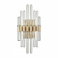 ODEON LIGHT 4988/2W HALL ODL22 641 золотой/стекло Бра E14 2*40W STIKA