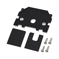 NOVOTECH 135318 PORT NT25 205 черный Заглушка торцевая для шинопроводов арт.135304-135305 IP20 VECTOR