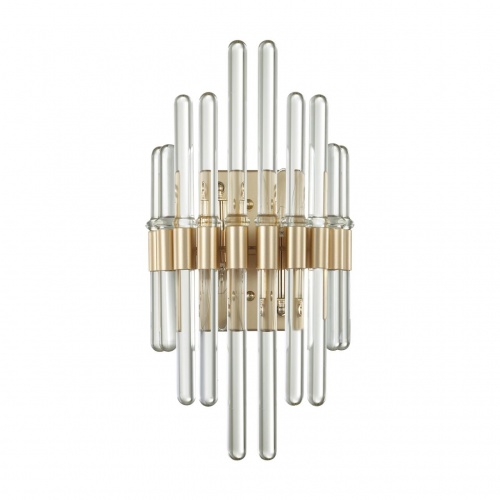 ODEON LIGHT 4988/2W HALL ODL22 641 золотой/стекло Бра E14 2*40W STIKA