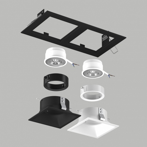 Встраиваемый светильник Lightstar Domino D5270607WBMOD фото 3 Встраиваемый светильник Lightstar Domino D5270607WBMOD фото 3
