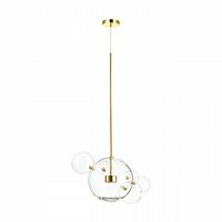 4640/12LB L-VISION ODL20 329 золотой/прозрачный Подвес LED 4000K 12W 220V BUBBLES
