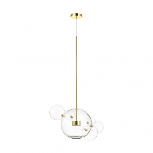 4640/12LB L-VISION ODL20 329 золотой/прозрачный Подвес LED 4000K 12W 220V BUBBLES