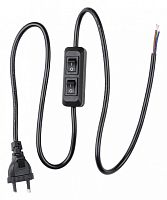 Сетевой провод с выключателем Uniel UCX-C90/02A-100 BLACK UL-00007465