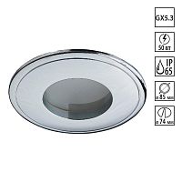 NOVOTECH 369303 SPOT NT09 601 хром Встраиваемый НП светильник IP65 GX5.3 50W 12V AQUA