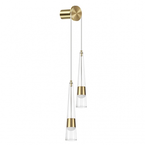 ODEON LIGHT 5043/24WL L-VISION ODL24 000 глянц.золото/прозрачный/металл/стекло Бра LED 24W 3000K 2536Лм LUMP ODEON LIGHT 5043/24WL L-VISION ODL24 000 глянц.золото/прозрачный/металл/стекло Бра LED 24W 3000K 2536Лм LUMP