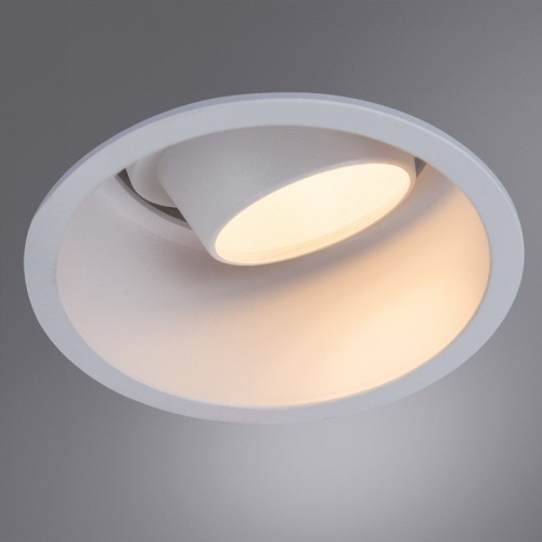 Точечный встраиваемый светильник Arte Lamp KEID A2162PL-1WH фото 3 Точечный встраиваемый светильник Arte Lamp KEID A2162PL-1WH фото 3