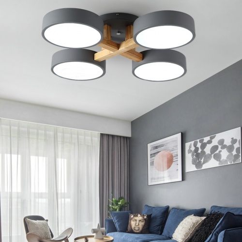 Потолочная люстра JOIST 4 Gray фото 7
