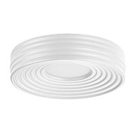 SONEX 7704/40L AVRA LED SN 583 Светильник металл/пластик/белый LED 40Вт 4000K D470 IP20 MACARON