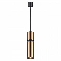 ODEON LIGHT 4744/5L L-VISION ODL20 395 золотой/черный Подвес GU10 5W 220V AFRA