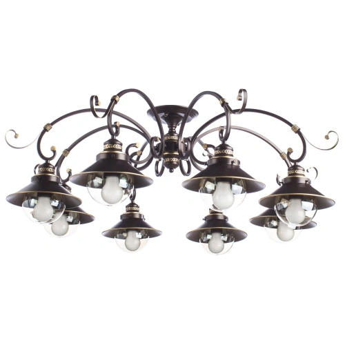 Потолочная люстра Arte Lamp GRAZIOSO A4577PL-8CK Потолочная люстра Arte Lamp GRAZIOSO A4577PL-8CK