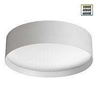 NOVOTECH 359600 OVER NT25 394 белый Светильник накладной светодиодный с переключ. цв. температуры IP20 LED 36W 220-240V 3000К\4000К\6000К ORBIS