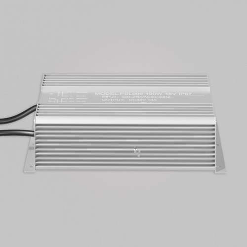 Блок питания с проводом Maytoni Technical Power Supply Magnetic PSL008-480W-48V-IP67 фото 3 Блок питания с проводом Maytoni Technical Power Supply Magnetic PSL008-480W-48V-IP67 фото 3