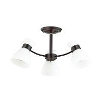 LUMION 4534/3C COMFI LN26 112 черный Люстра потолочная E27 3*60W 220V WILMA