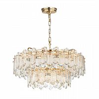 ODEON LIGHT 5069/22 HALL (В 2-х КОРОБКАХ) ODL24 603 золото/прозрачный/металл/хрусталь Люстра E14 22*40W BULLON