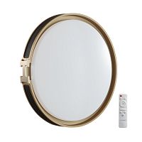 SONEX 7667/EL COLOR SN 132 Светильник пластик/черн/золот LED 70Вт 3000-6000К D505 IP43 пульт ДУ FAVEMO BLACK