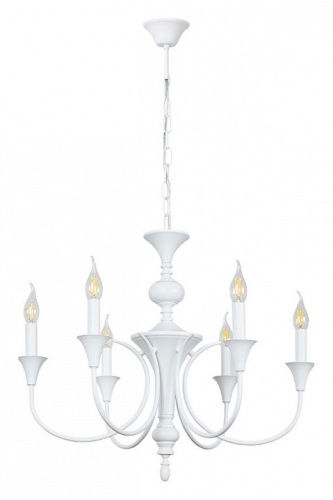 Подвесная люстра Arte Lamp COLLINETTA A4094LM-6WH фото 2 Подвесная люстра Arte Lamp COLLINETTA A4094LM-6WH фото 2