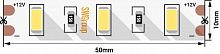 Лента светодиодная стандарт 5630, 60 LED/м, 20 Вт/м, 12В , IP20, Цвет: Нейтральный белый