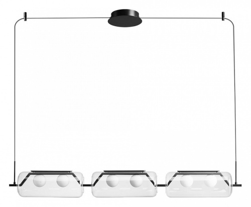 Подвесной светильник Arte Lamp Geneva A2341SP-6BK фото 2