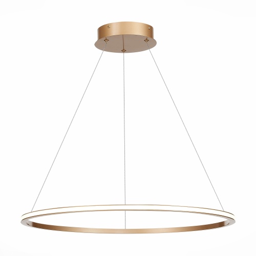 ST604.243.34 Светильник подвесной ST-Luce Золотистый/Белый LED 1*34W 4000K ST604.243.34 Светильник подвесной ST-Luce Золотистый/Белый LED 1*34W 4000K