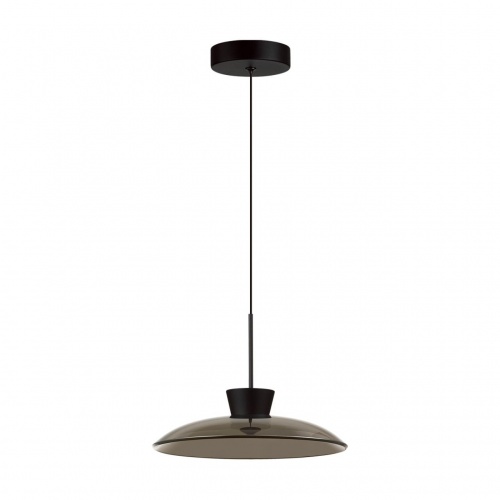 ODEON LIGHT 5055/9L L-VISION ODL24 387 черный/дымчатый/металл/стекло Подвес LED 9W 3000К SAUCER ODEON LIGHT 5055/9L L-VISION ODL24 387 черный/дымчатый/металл/стекло Подвес LED 9W 3000К SAUCER