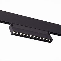 ST364.436.12 Магнитный трековый светильник Черный LED 1*12W 3000K 1 009Lm Ra>90 36° IP20 L219xW22xH108 48V