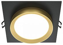 Встраиваемый светильник Maytoni Technical Hoop DL086-GX53-SQ-BG