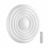 7679/DL PALE SN 000 Светильник пластик/белый LED 48Вт 3000-6000К D380 IP43 пульт ДУ FASS