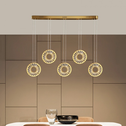 Подвесной светильник GODIVA brass 4000К фото 2 Подвесной светильник GODIVA brass 4000К фото 2
